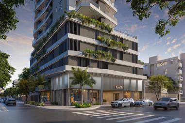 2 dormitórios, Itacolomi, Balneário Piçarras, quadra do mar, 75 m² e vista mar - Lançamento