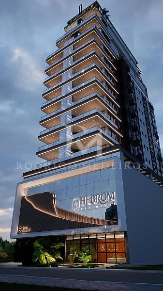 Apartamento com 3 dormitrios no Hebrom Residence, Pedra Branca, Palhoa