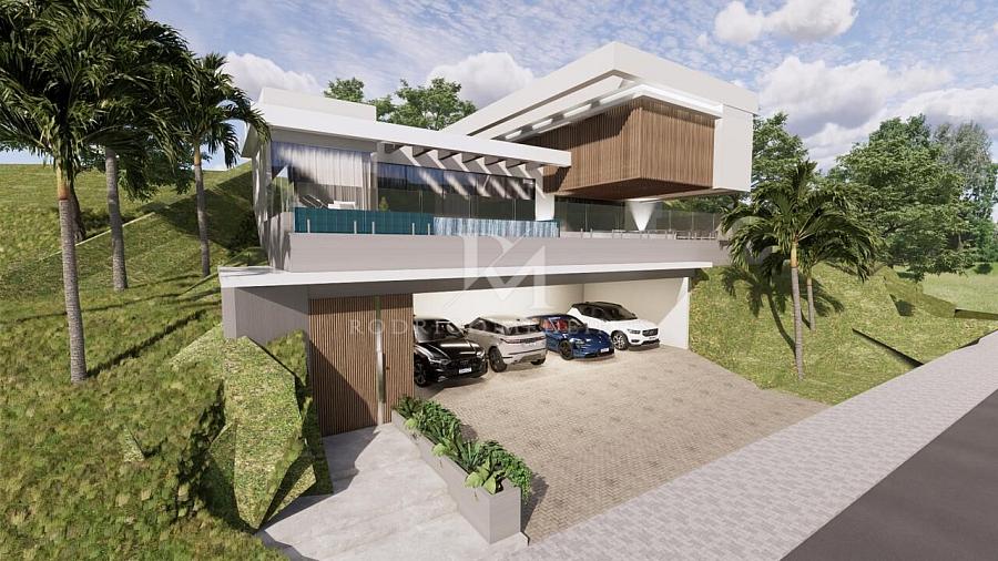 Casa com piscina de borda infinita  venda no Bosque das Manses, So Jos