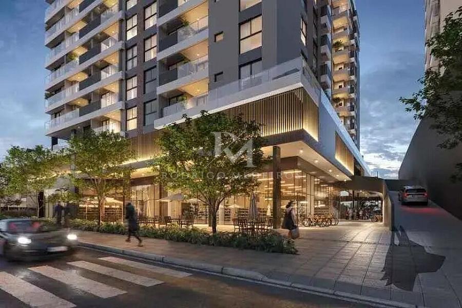 Apartamento novo no Estreito, Florianpolis, com 2 sutes e varanda gourmet