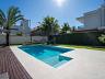Casa com varanda gourmet e piscina em Jurer Internacional, Florianpolis