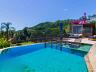 Casa  venda no Cacup, Florianpolis, com vista para o mar e piscina com borda infinita