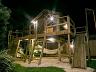 Casa  venda em Jurer Internacional com piscina, jardim iluminado e amplo terreno