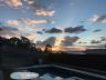 Casa  venda no Cacup, Florianpolis, com vista para o mar e acabamento travertino
