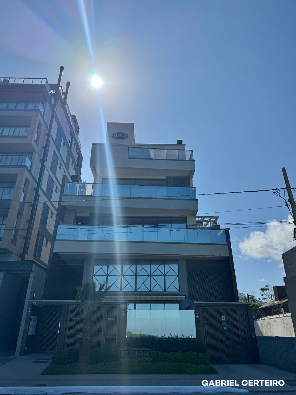 Hobus Concept - Hobus Concept - torre vista da rua