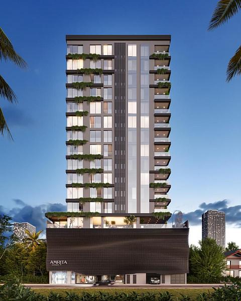 Amrita Apartments - Amrita - fachada vertical