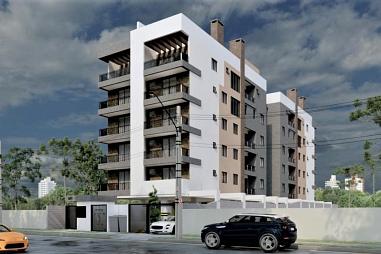 Apartamento a venda no Centro de Pinhais, com 03 quartos sendo 01 suíte, vaga de garagem, podendo ser financiado. - Em C