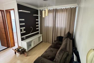 Maravilhoso apartamento mobiliado com 2 quartos no Sitio Cercado! - Pronto para morar