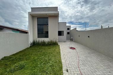 Linda casa terrea com 3 quartos + 3 vagas de garagem no Weissopolis - Pinhais - Pronto para morar