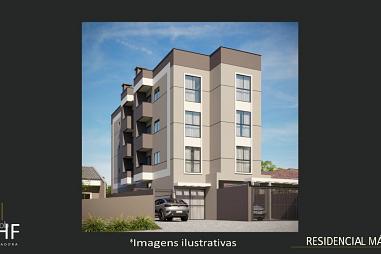 Apartamentos na planta à venda em São José dos Pinhais, com opções de 01, 02 e 03 dormitórios, com e sem vaga de garagem